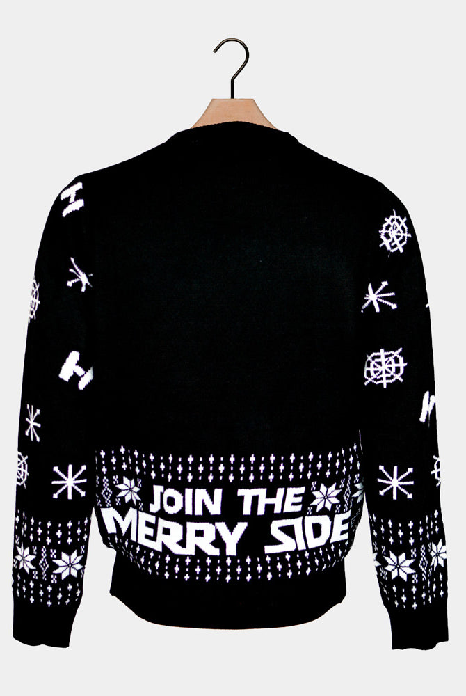 Pull de Noël pour Famille Join The Merry Side dos
