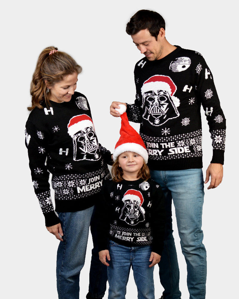Pull de Noël pour Famille Join The Merry Side
