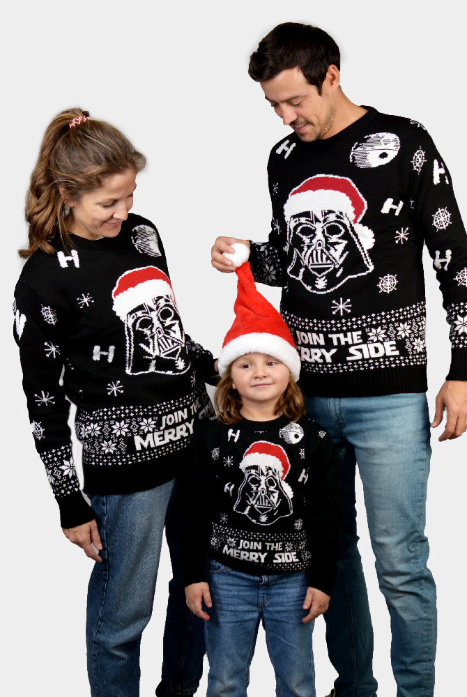 Pull de Noël pour Famille Join The Merry Side
