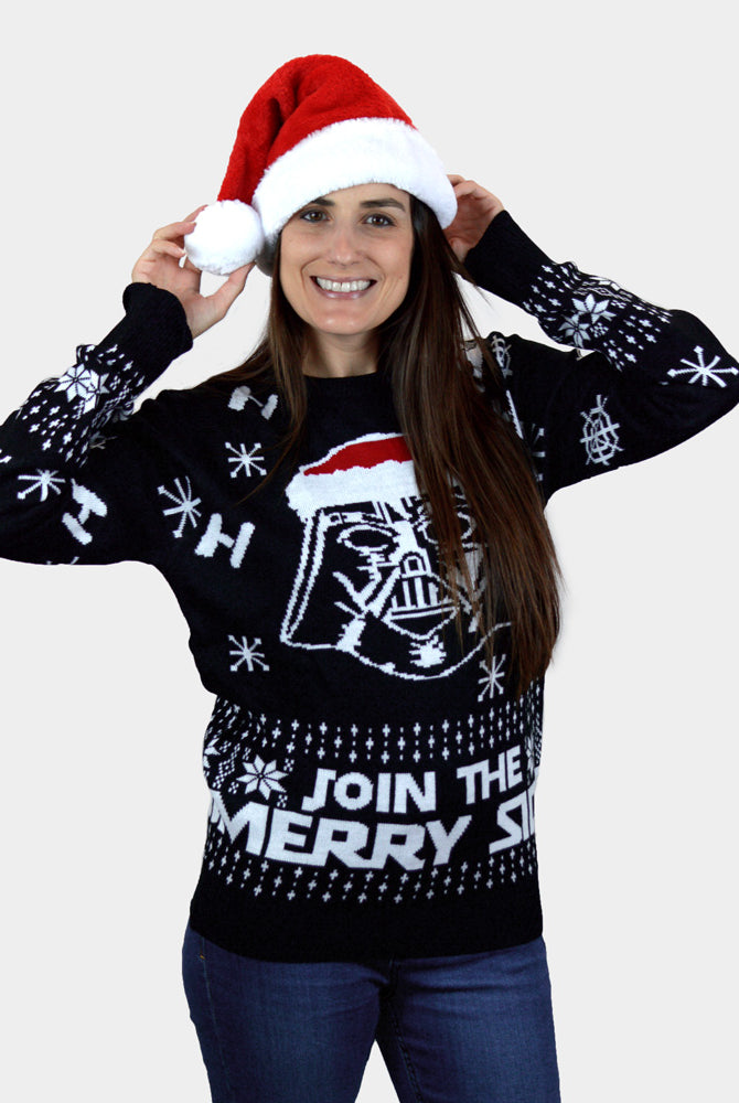 Pull de Noël pour Famille Join The Merry Side femme