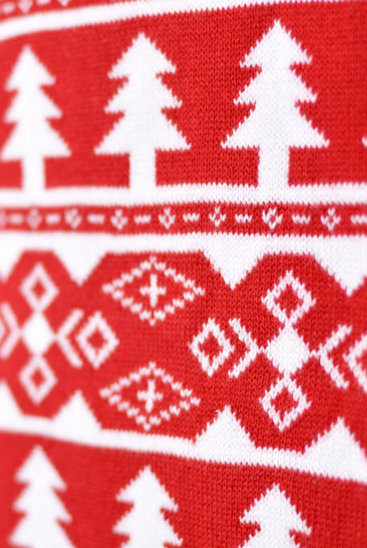 Pull de Noël Famille detail Petit Chien