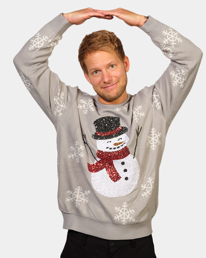 homme-pull-de-noel-bonhomme-neige-sequins