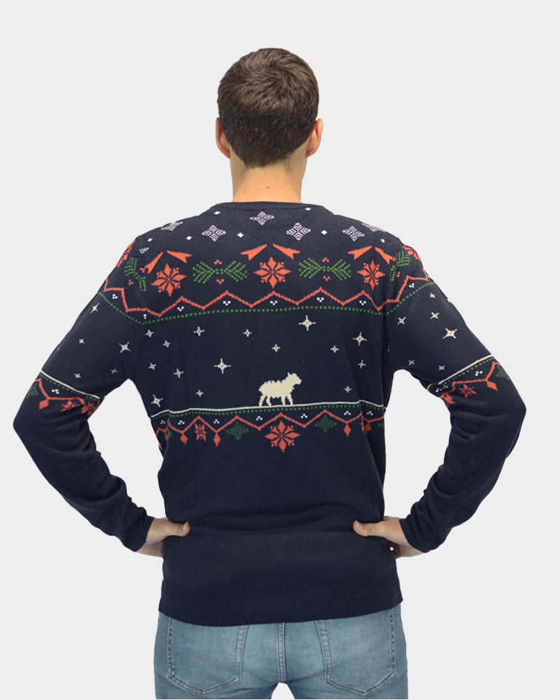 Pull de Noël Nativity pour Homme