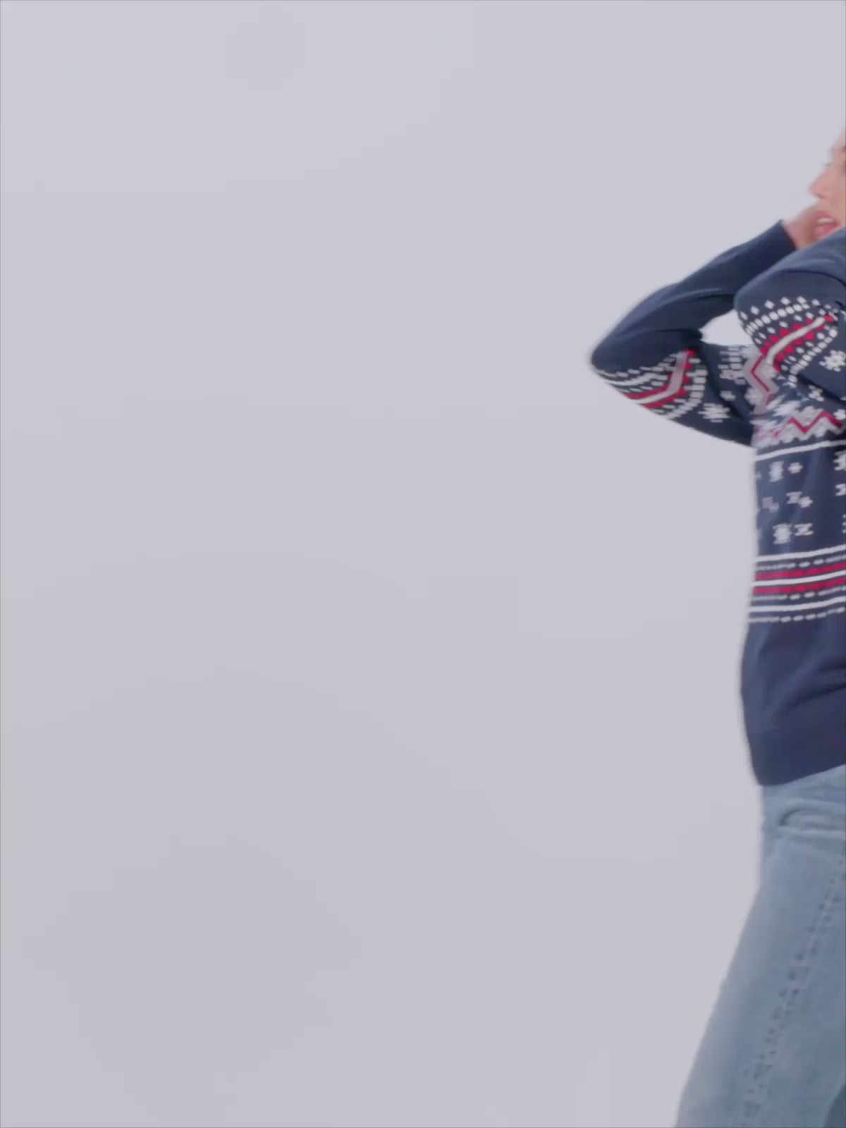 Pull pour Femme et Homme Perle Givrée en Coton Bio