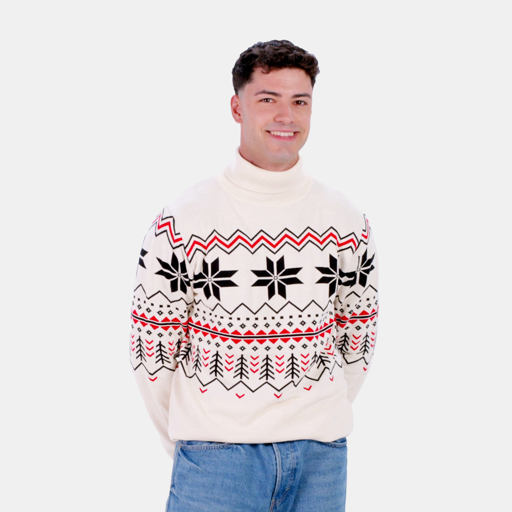 Pull pour Couple Après-ski en Coton Bio Homme