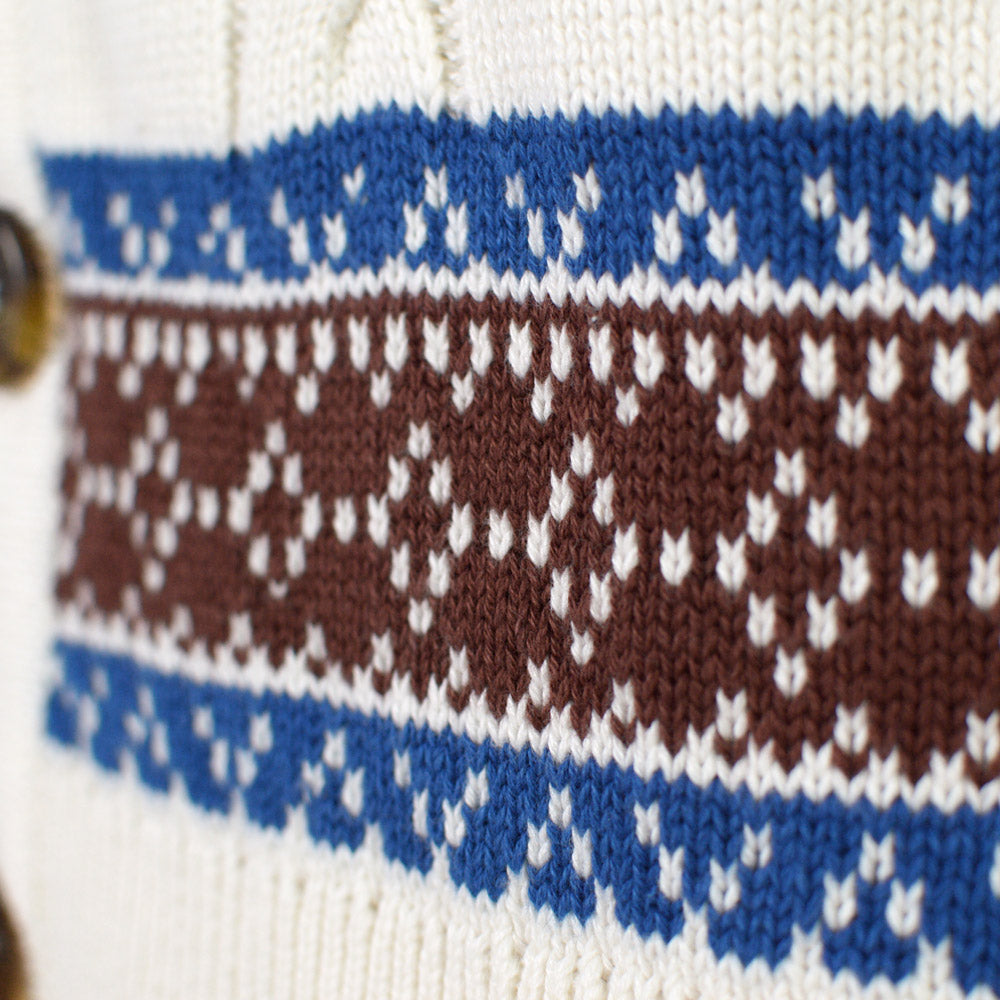 Pull pour Couple Renne en Coton Bio Cardigan