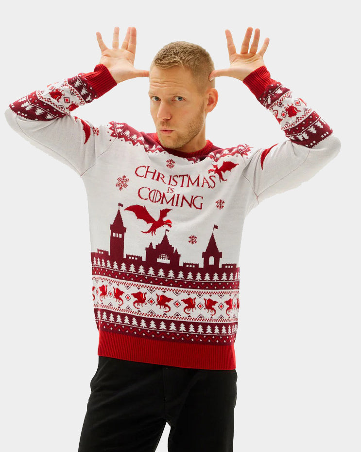 Pull de Noël pour Homme Christmas is Coming