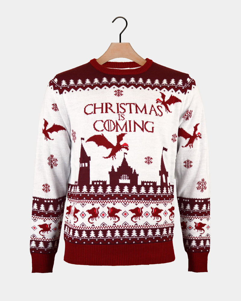 Pull de Noël Christmas is Coming Homme