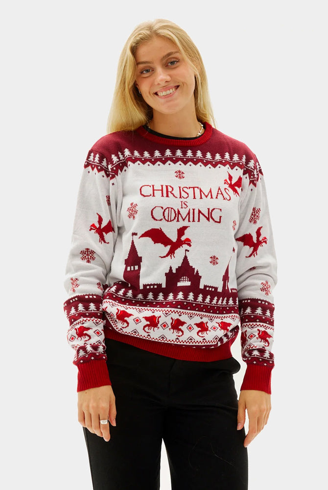 Pull de Noël femme Christmas is Coming
