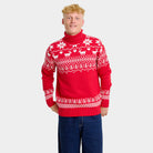 Pull de Noël pour Couple à Col Roulé Greenlandish en Coton Bio Homme