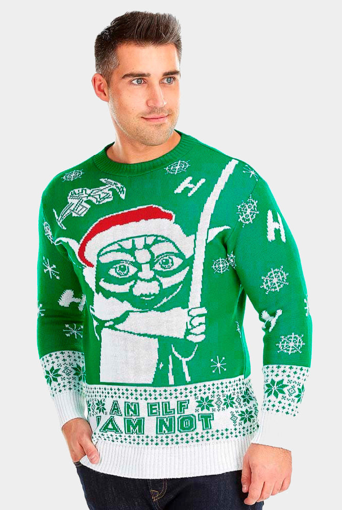 Pull de Noël pour Couple I am Not an Elf homme