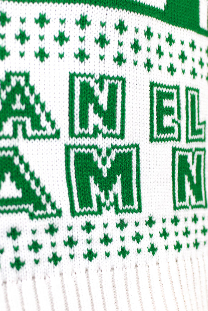 Pull de Noël Vert Couple Star Wars I am Not an Elf