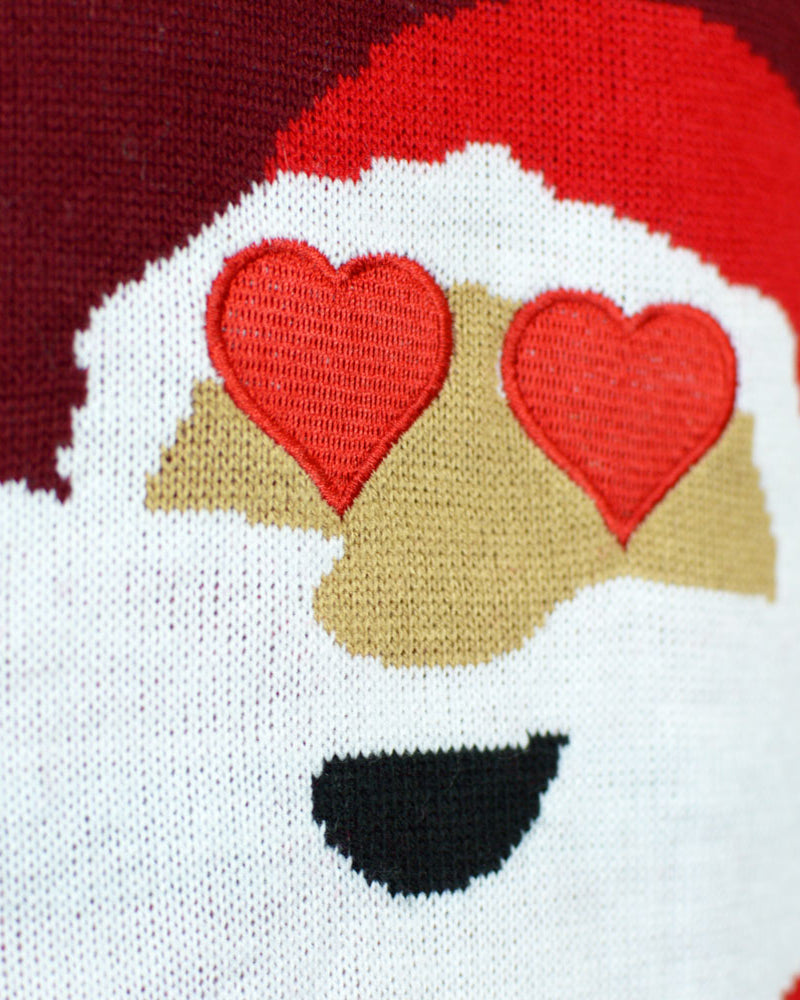 Pull de Noël Pere Couple Last Christmas I gave you my Heart