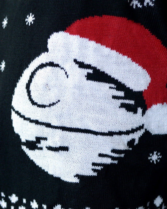 detail Pull de Noël pour Couple Lumineux LED Join the Christmas Side