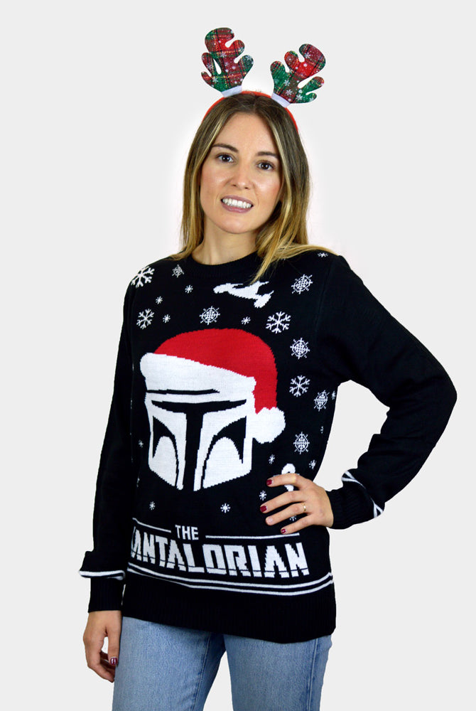 Pull de Noël pour Couple The Santalorian femme