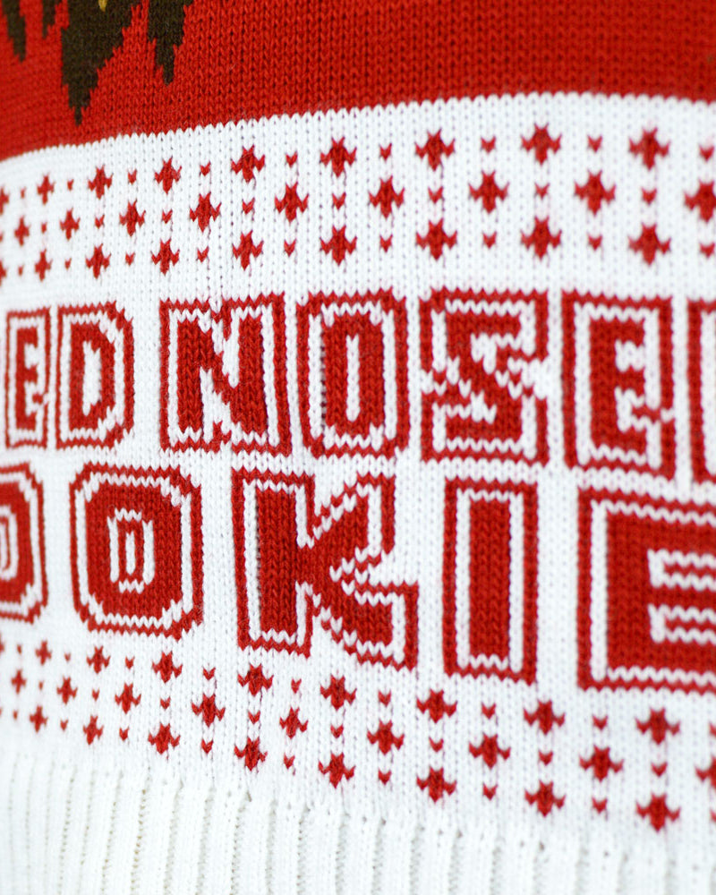 Pull de Noël pour Couple Star Wars Wookiee Rouge