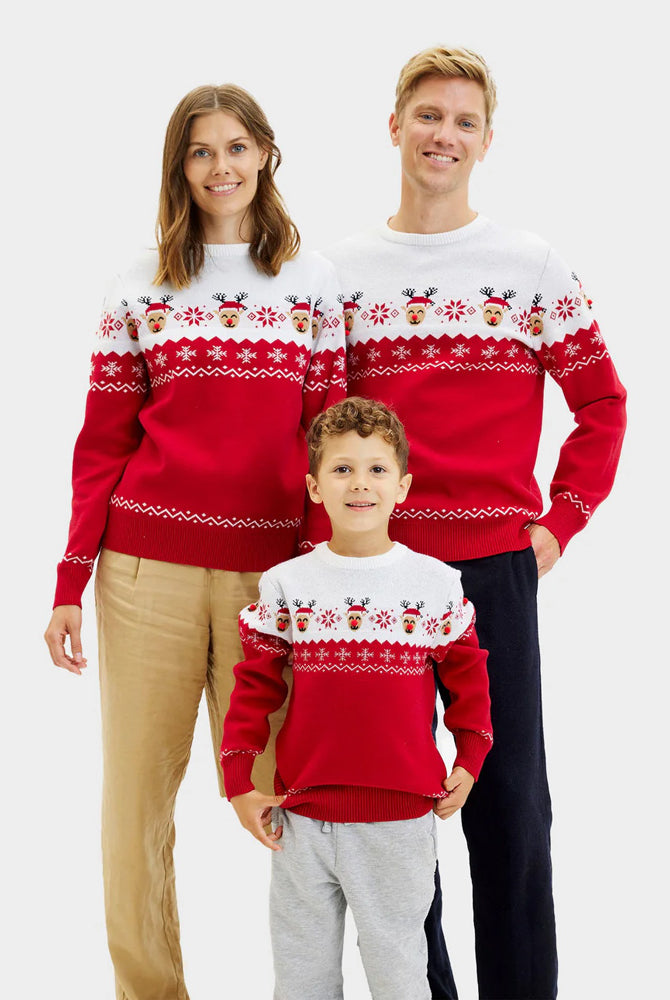 Pull de Noël pour Famille Renne Adorable
pull-de-noel-famille-renne-adorable