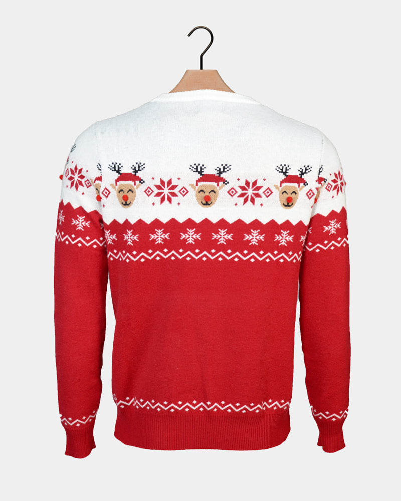 Pull de Noël pour Femme Adorable Renne