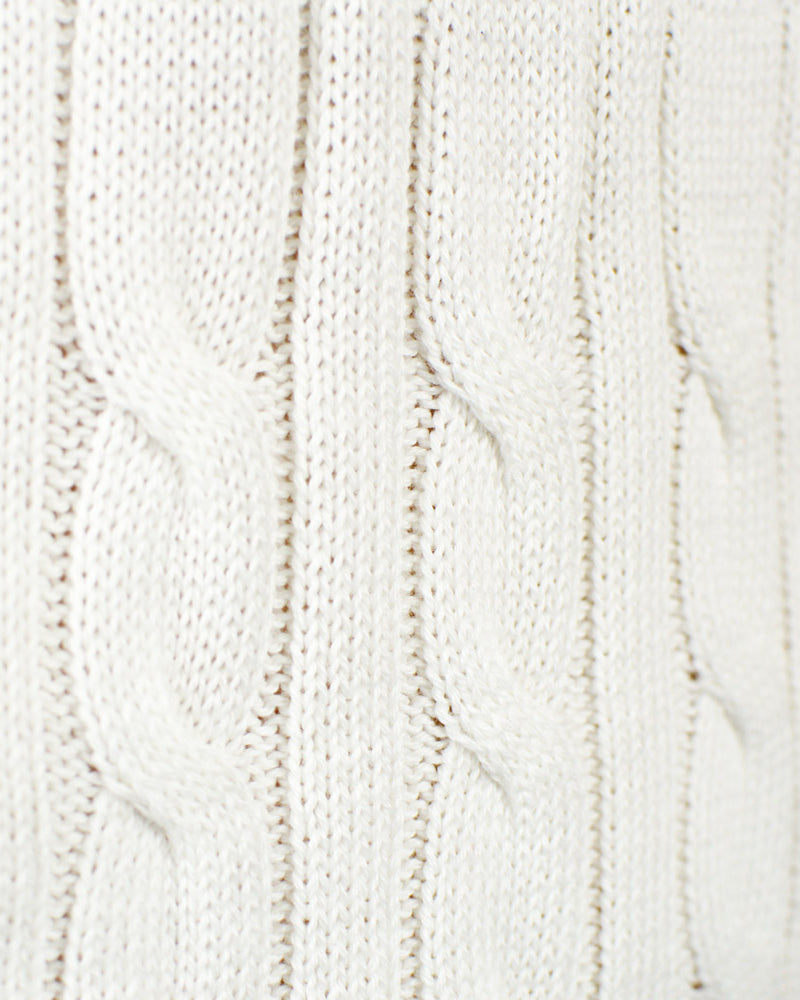 Pull de Noël pour Femme Blanc Chic Rennes Coton Bio
