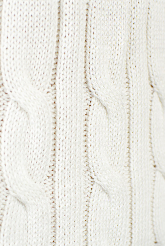 Pull de Noël pour Femme Blanc Chic Rennes Coton Bio