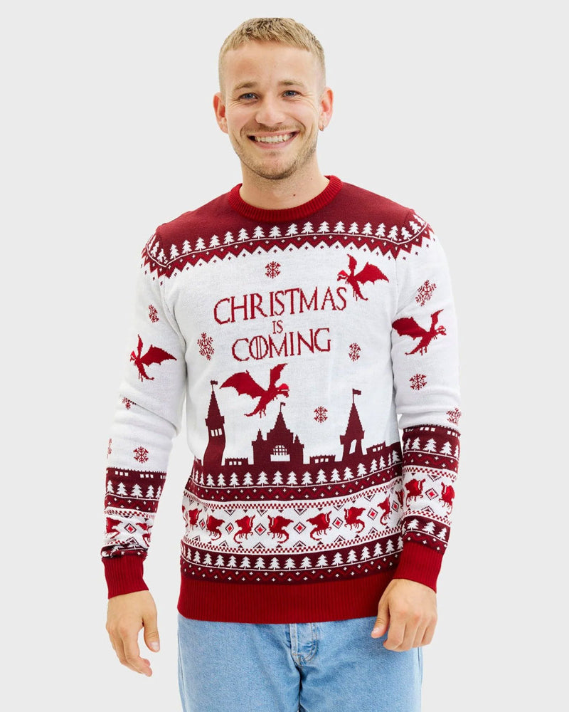 Pull de Noël pour Homme Christmas is Coming