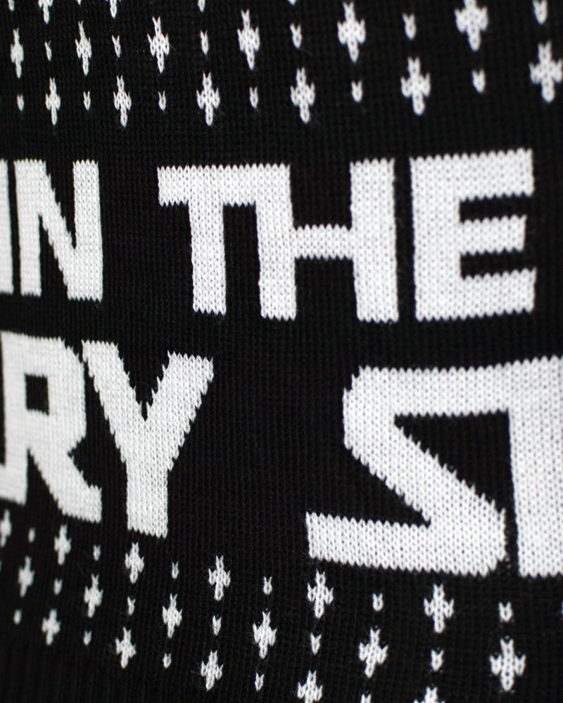 detail Pull de Noël pour Homme Join The Merry Side