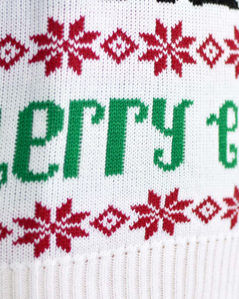 Pull de Noël pour Homme Rudolph le Renne et Père Noël