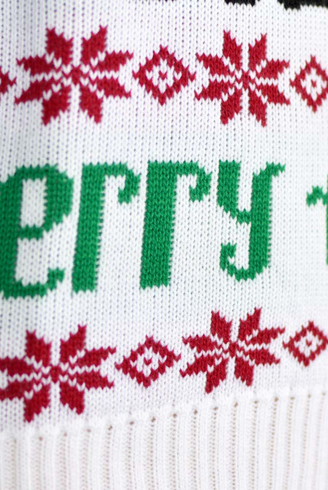 Pull de Noël pour Homme Rudolph le Renne et Père Noël