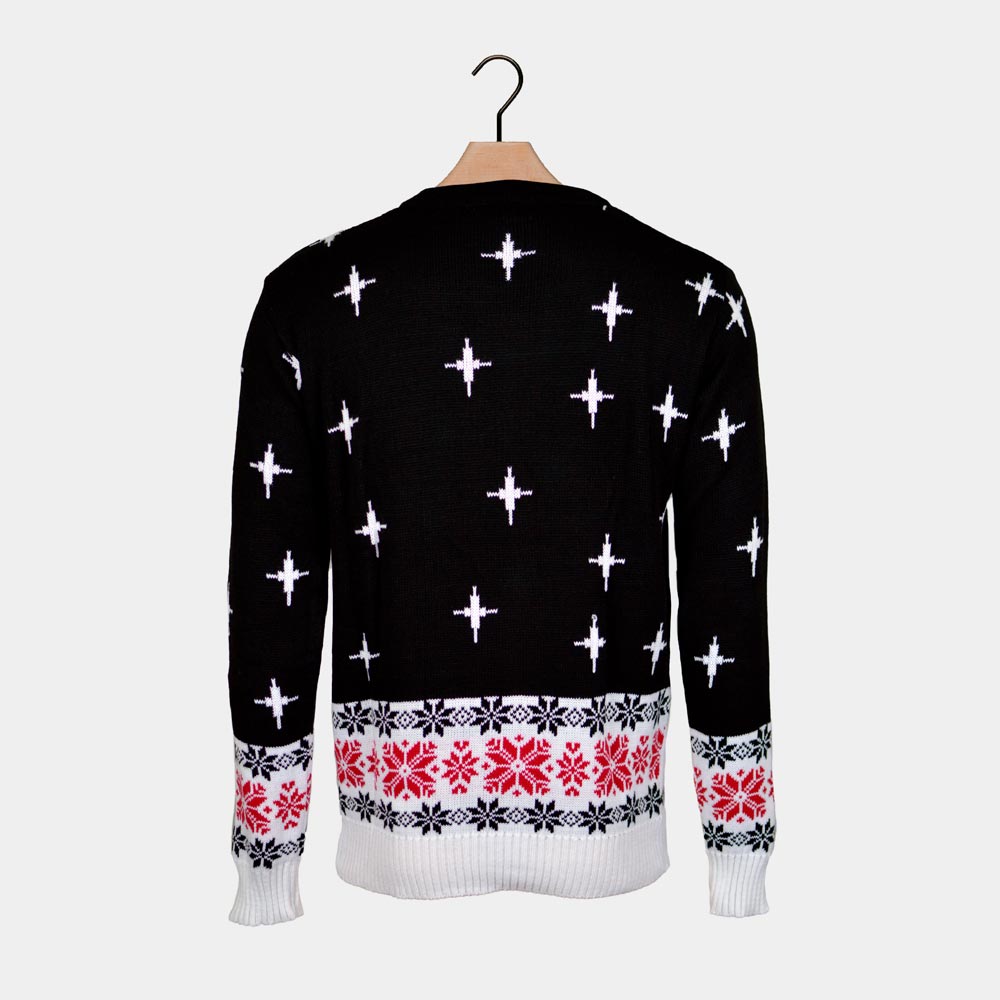 Père Noël Déchargeant Pull de Noël pour Homme