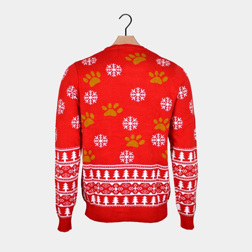 Pull de Noël Femme Petit Chien