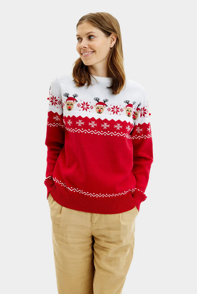 Pull de NoëlRenne Adorable pour Femme