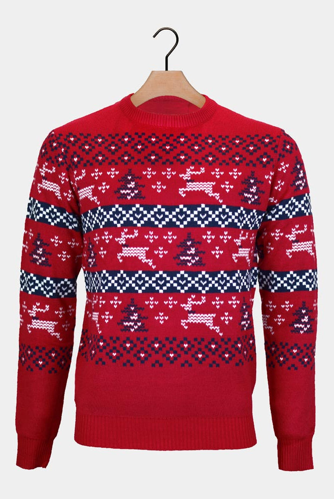 Pull de Noël Rouge Canada