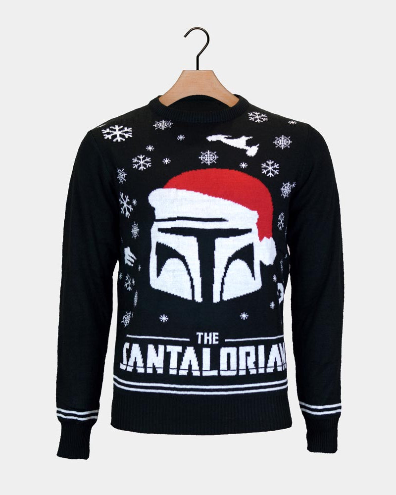 Pull de Noël pour Couple The Santalorian