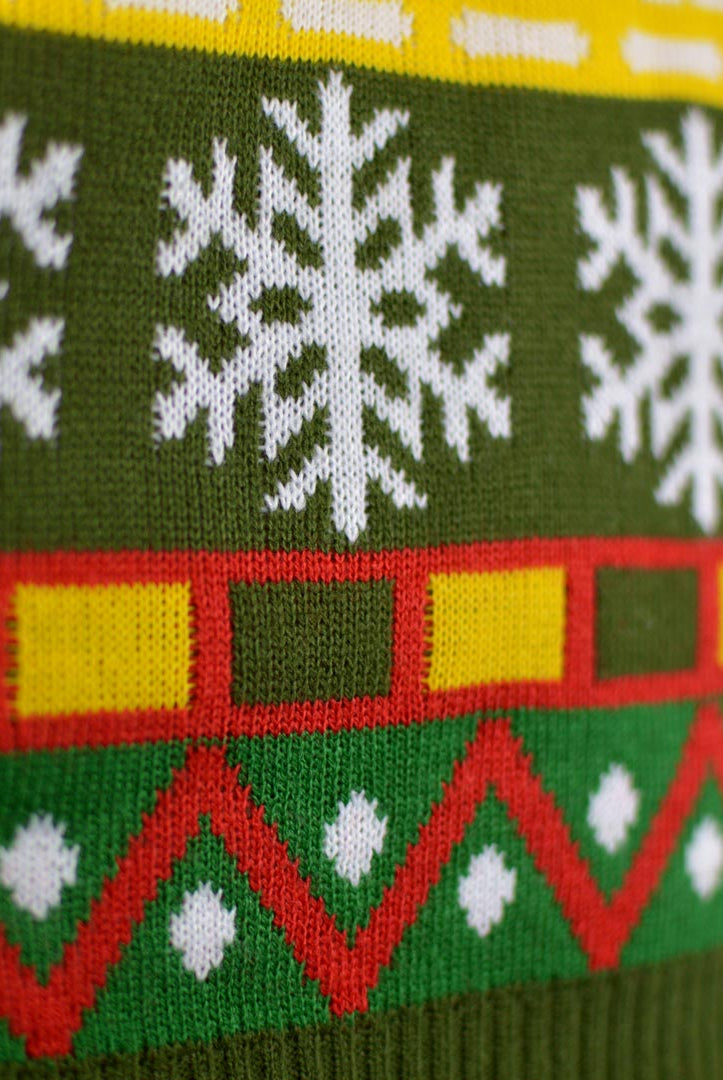 Pull de Noël pour Famille Vert Père Noël Cadeaux