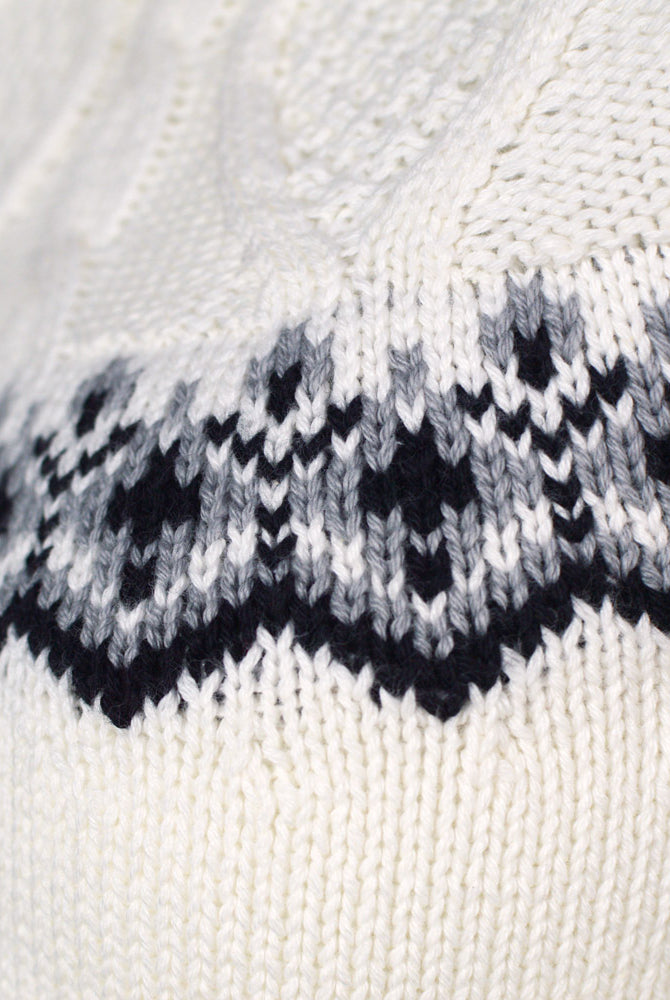 Pull pour Femme Arctique en Coton Bio Noir