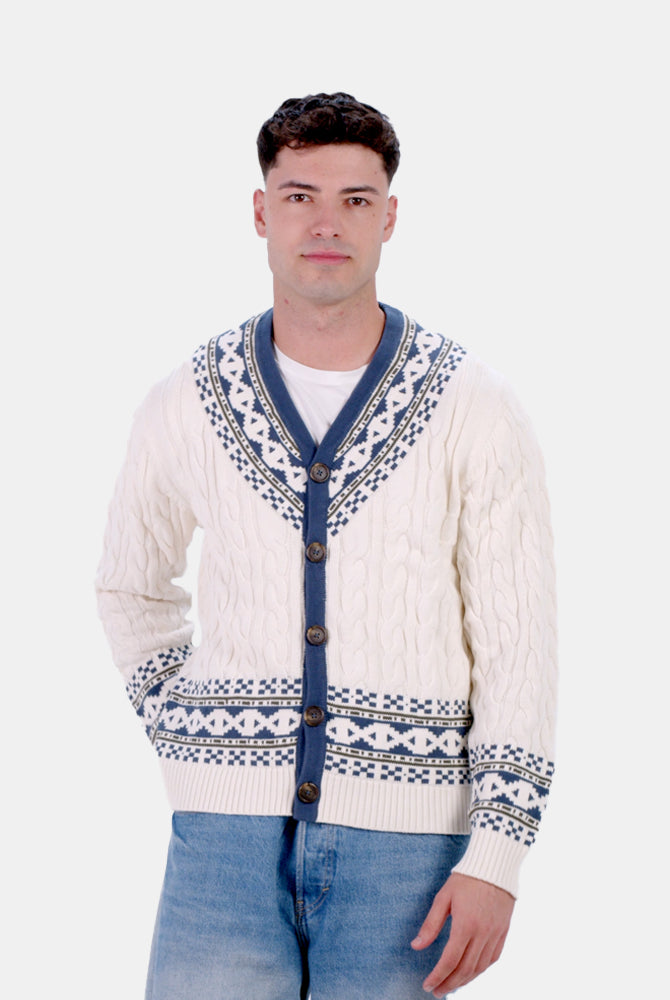 Pull pour Femme Cardigan Cottage de Rêve en Coton Bio Homme