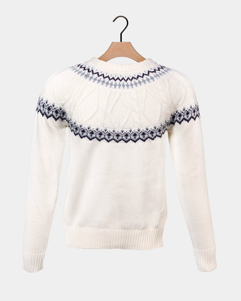Pull pour Femme en Coton Bio Arctique