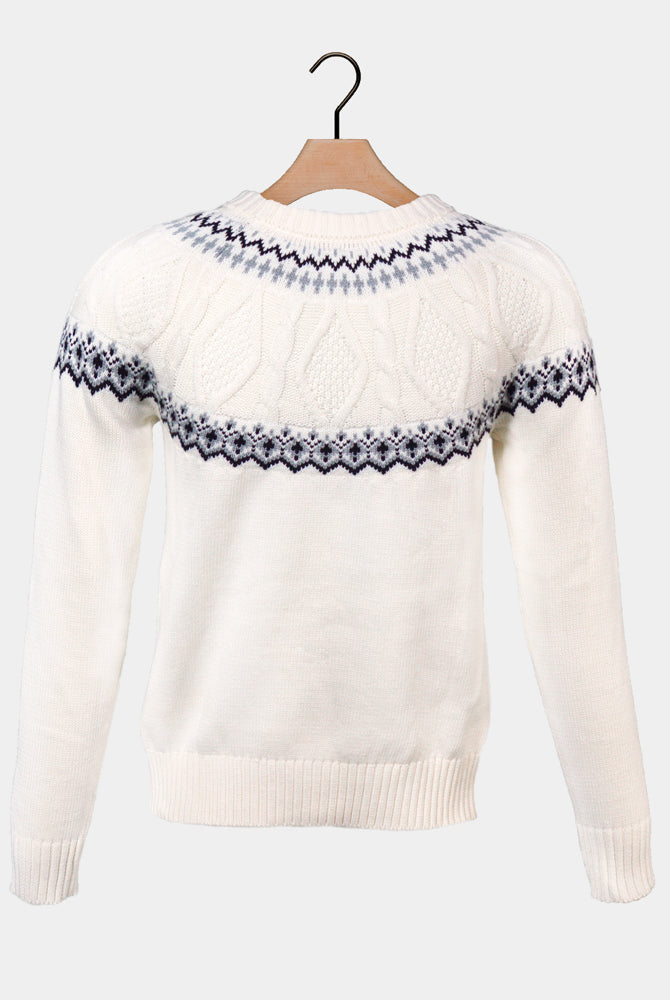 Pull pour Femme en Coton Bio Arctique