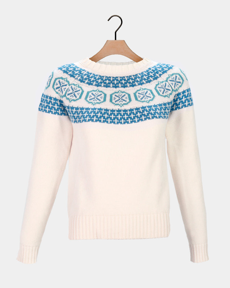 Pull pour Femme en Coton Bio Glacier