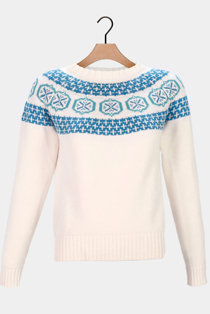 Pull pour Femme en Coton Bio Glacier