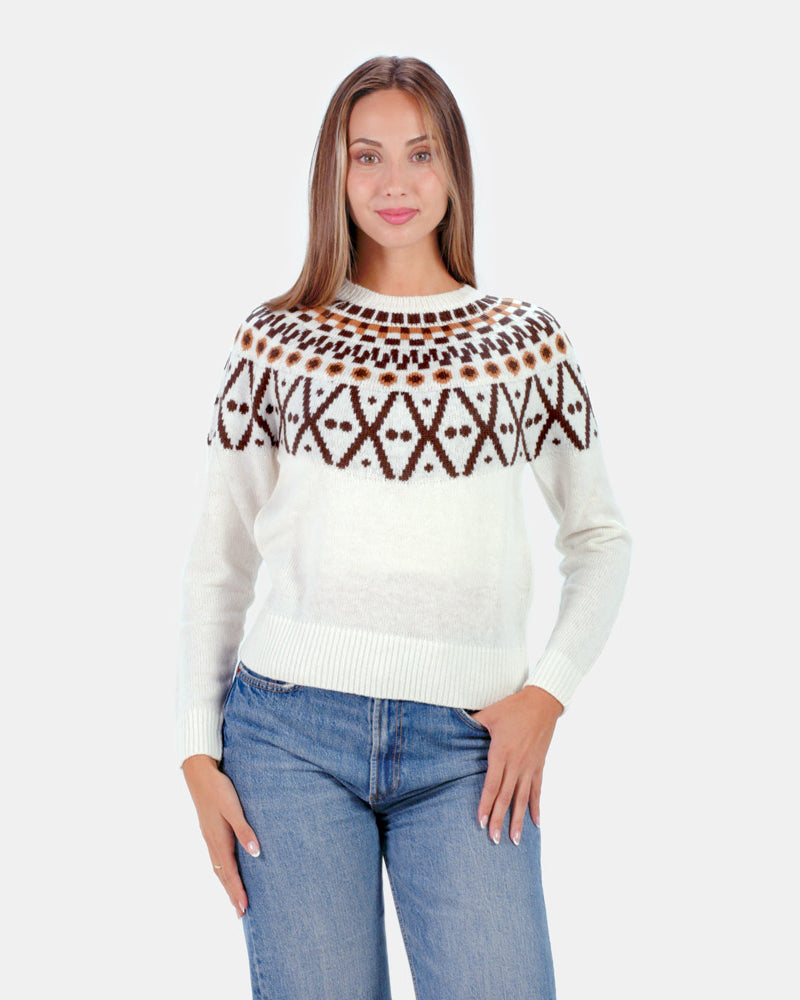 Pull pour Femme Forêt Noire en Laine Mohair