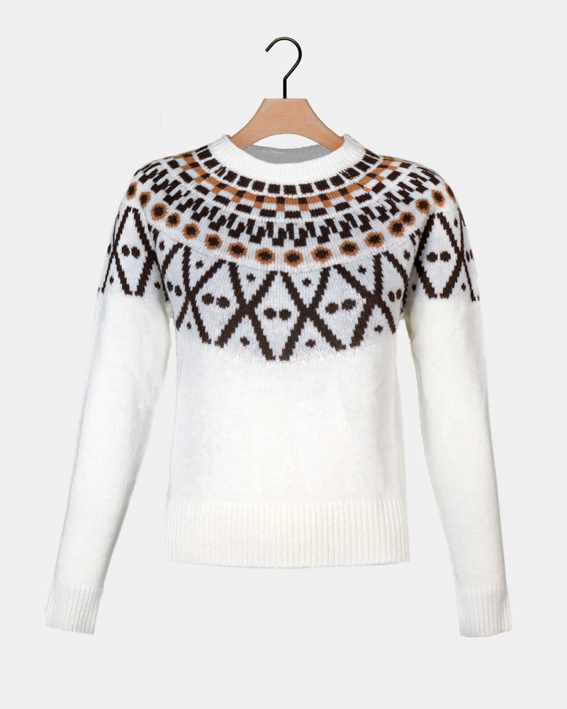 Pull pour Femme Forêt Noire Laine Mohair