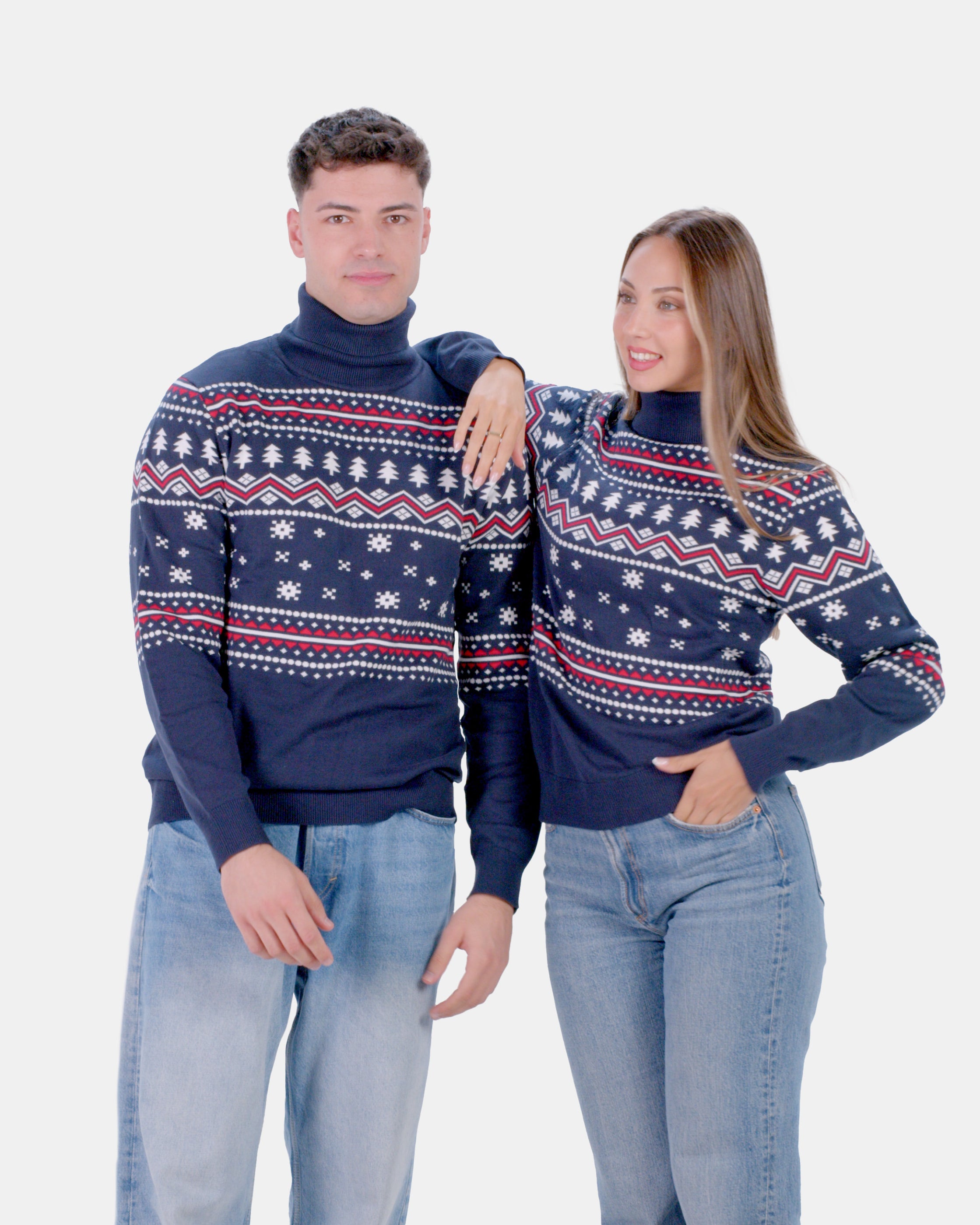 Pull pour Femme Perle Givrée en Coton Bio Couple