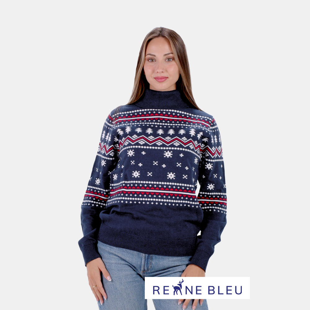 Pull pour Femme Perle Givrée en Coton Bio