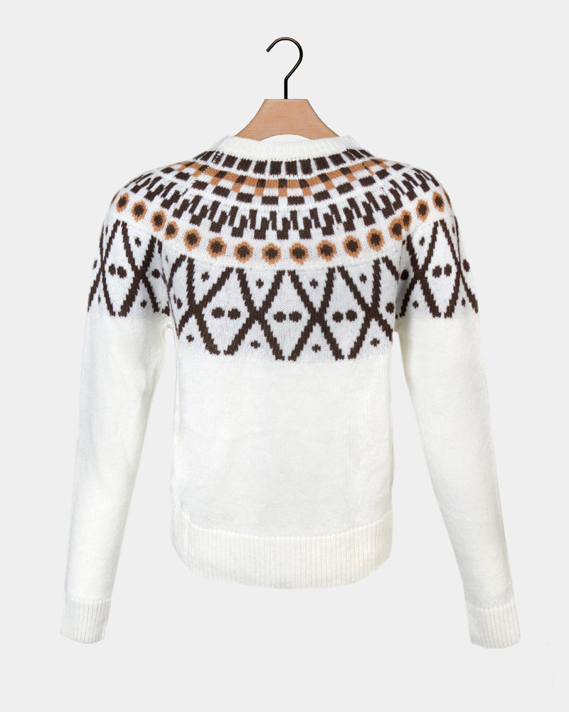 Pull Femme Forêt Noire en Laine Mohair