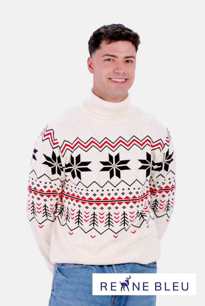 Pull pour Homme Après-ski en Coton Bio
