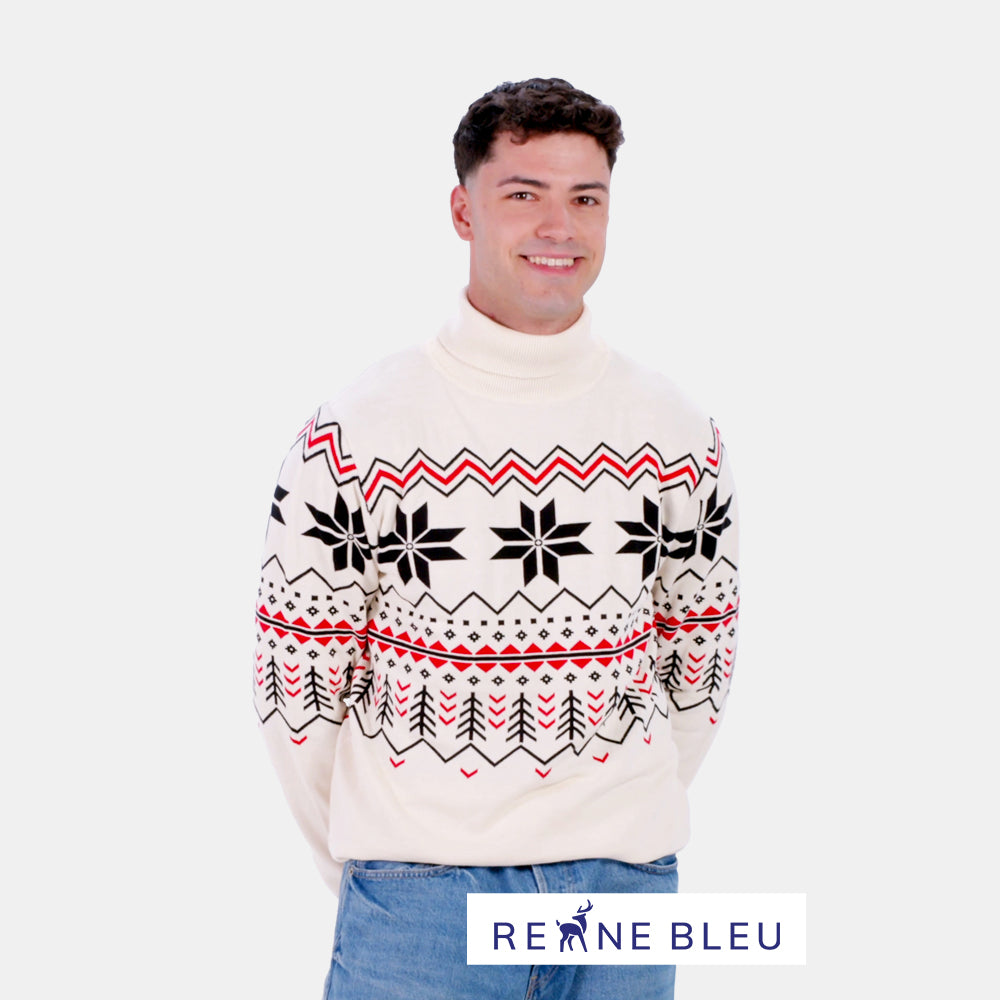 Pull pour Homme Après-ski en Coton Bio
