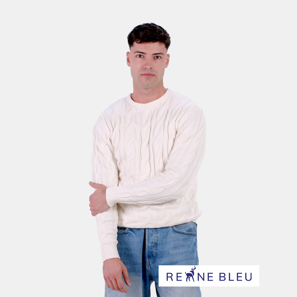 Pull pour Homme Neige en Coton Bio
