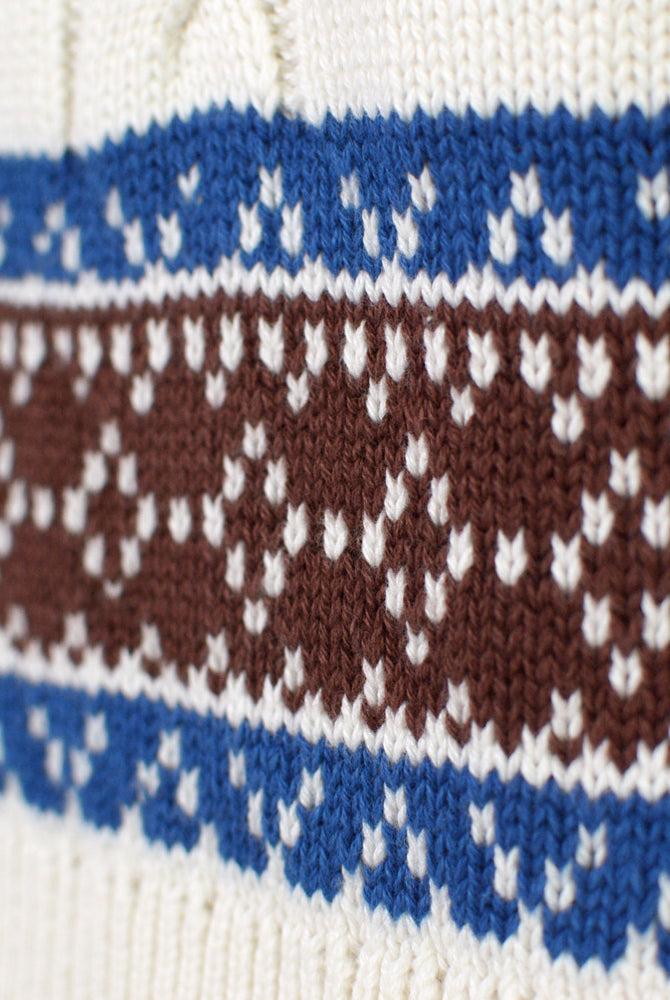 Pull pour Homme Renne en Coton Bio Cardigan