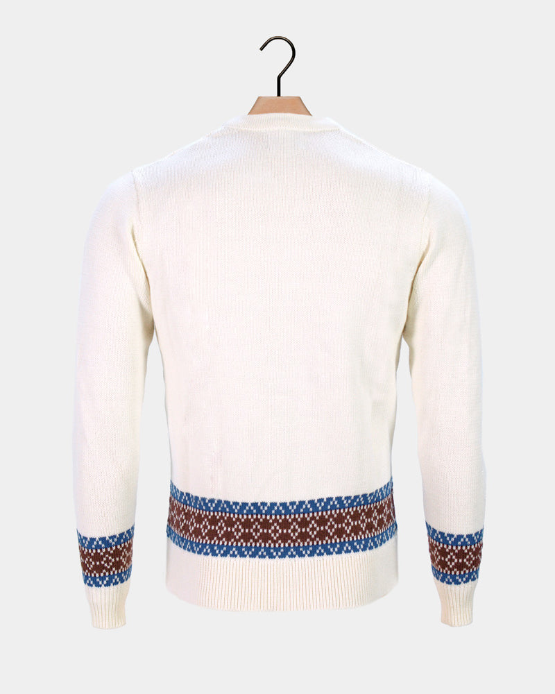 Pull pour Femme Renne en Coton Bio Cardigan